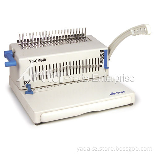 Plastic Comb Binding Machine (YD-CM640)